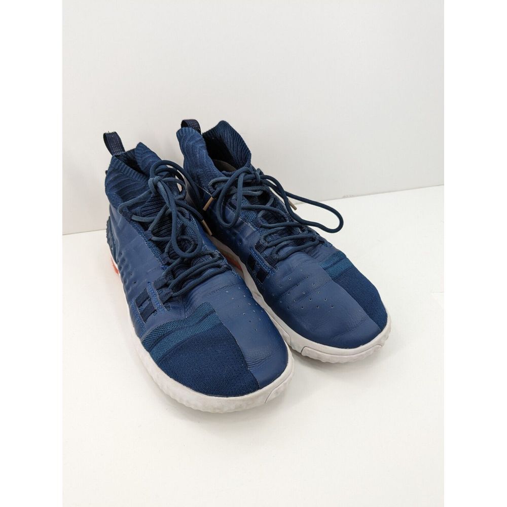 Under Armour Project Rock 1 Navy Blue Marine Training Shoes, Men's 12.5 - Picture 2 of 13